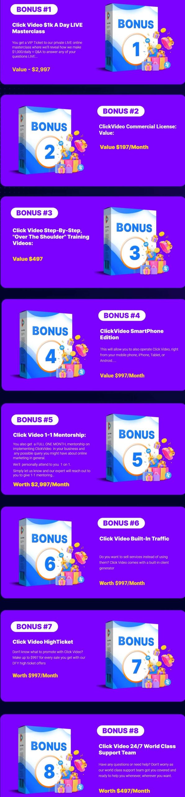 Bonuses